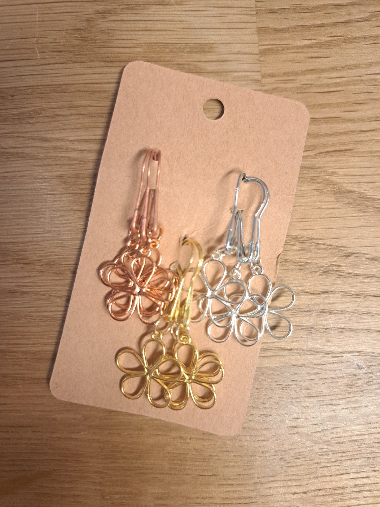 Maskmarkörer Fröken Lindbloms Manufaktur - Förgyllda blommor - Butik Maglia