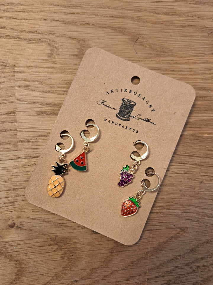 Maskmarkörer Fröken Lindbloms Manufaktur - Fruktsallad med ananas - Butik Maglia