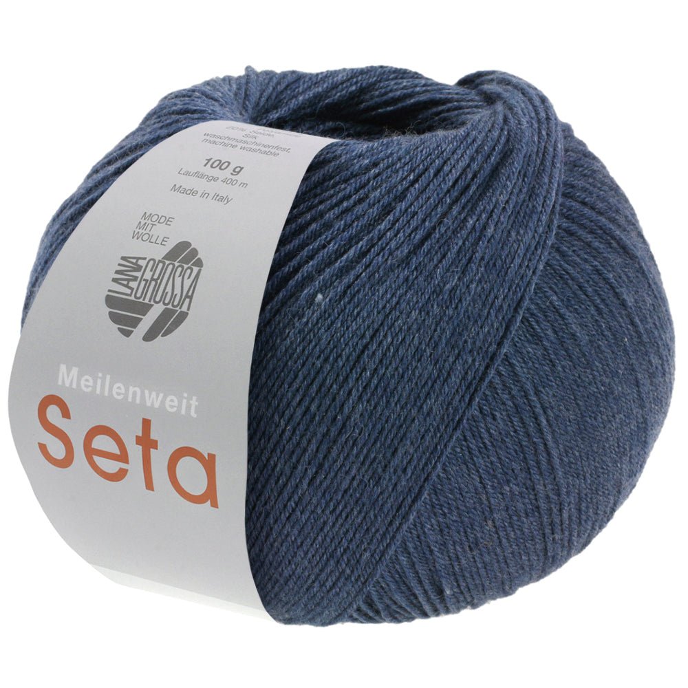 Meilenweit 100 Seta - 012 Mörk blå - Butik Maglia