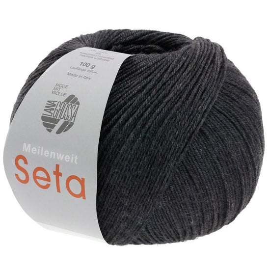 Meilenweit 100 Seta - 015 Antrasit - Butik Maglia