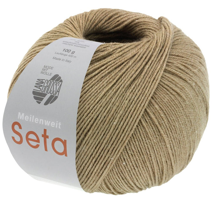 Meilenweit 100 Seta - 032 Lerbrun - Butik Maglia