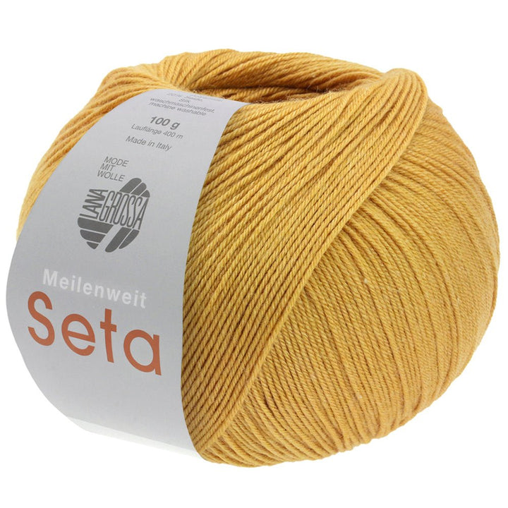 Meilenweit 100 Seta - 09 Currygul - UTGÅTT - Butik Maglia