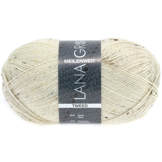 Meilenweit 100 Tweed - 106 Natur - Butik Maglia