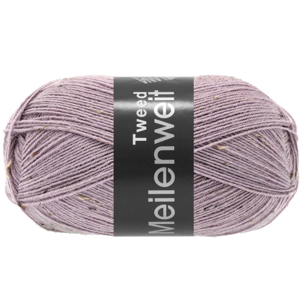 Meilenweit 100 Tweed - 170 Grålila - UTGÅTT