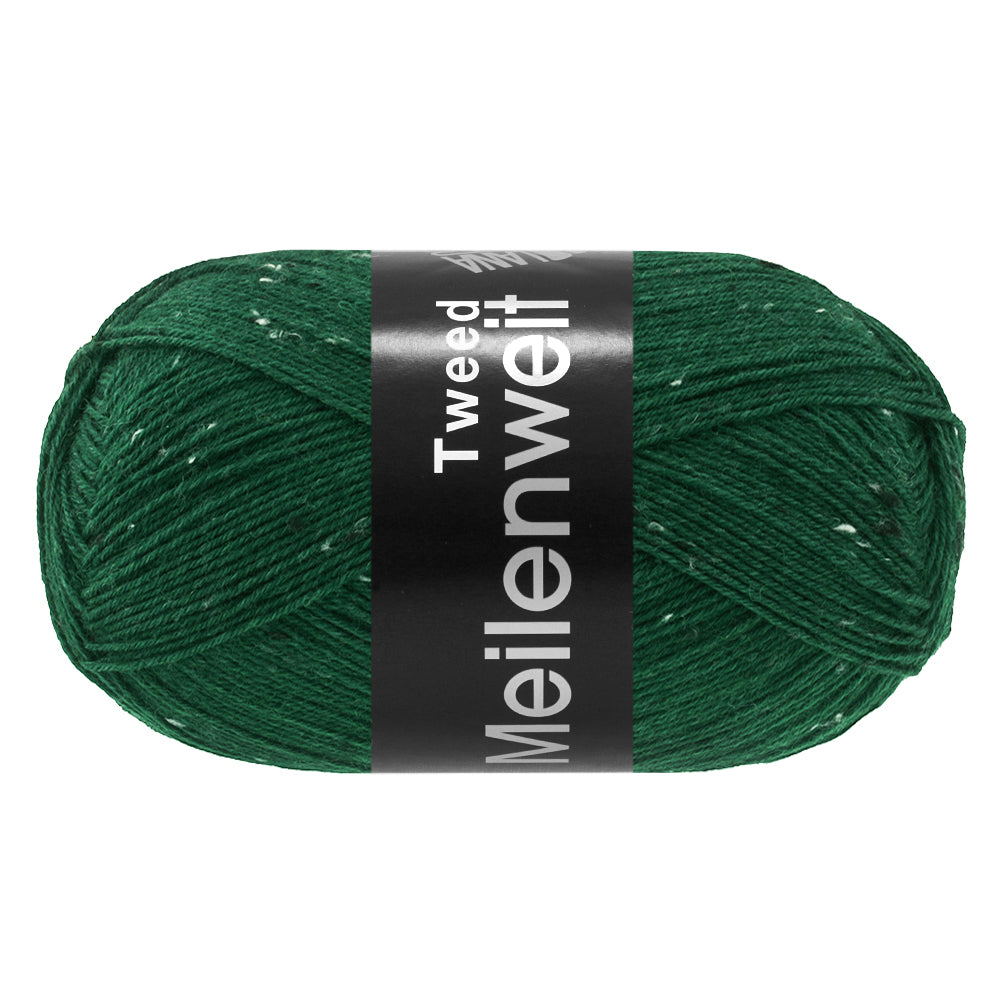 Meilenweit 100 Tweed - 183 Buteljgrön