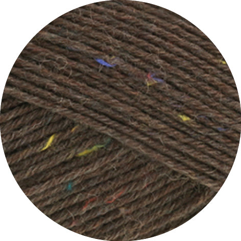 Meilenweit 100 Tweed - 184 Mörkbrun