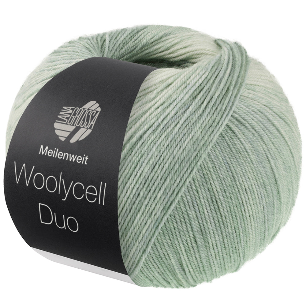 Meil. 100 Woolycell Duo - 6007 Salviagrön/Högrön/Pastellgrön