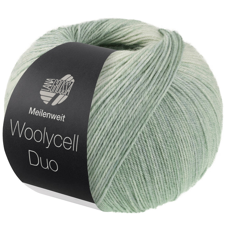 Meil. 100 Woolycell Duo - 6007 Salviagrön/Högrön/Pastellgrön