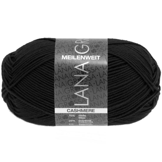 Meilenweit 50 Cashmere - 08 Svart - Butik Maglia
