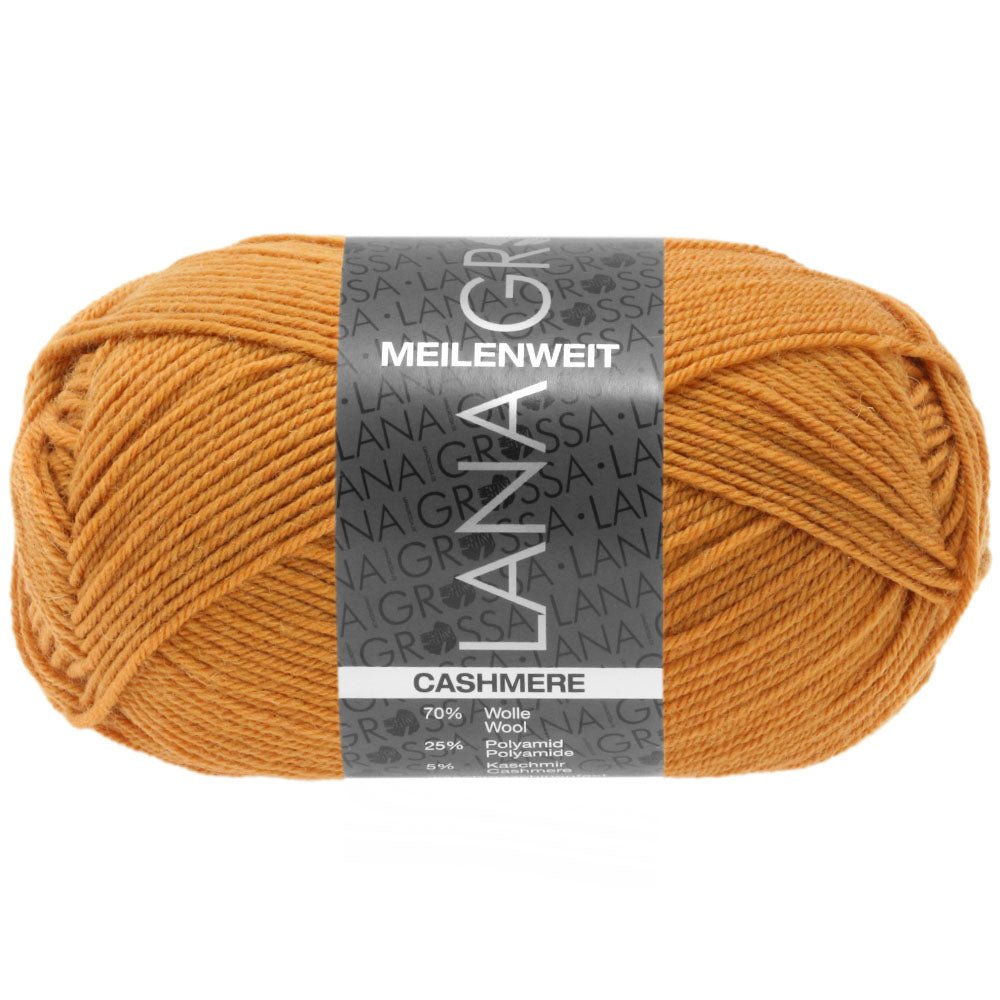 Meilenweit 50 Cashmere - 41 Höstgul - UTGÅTT - Butik Maglia