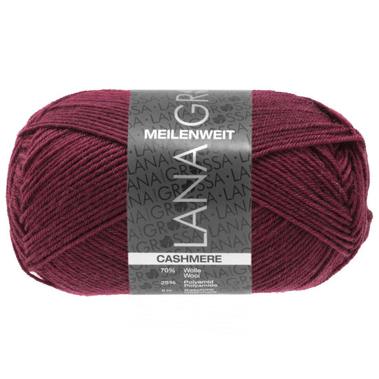 Meilenweit 50 Cashmere - 44 Bordeaux - Butik Maglia