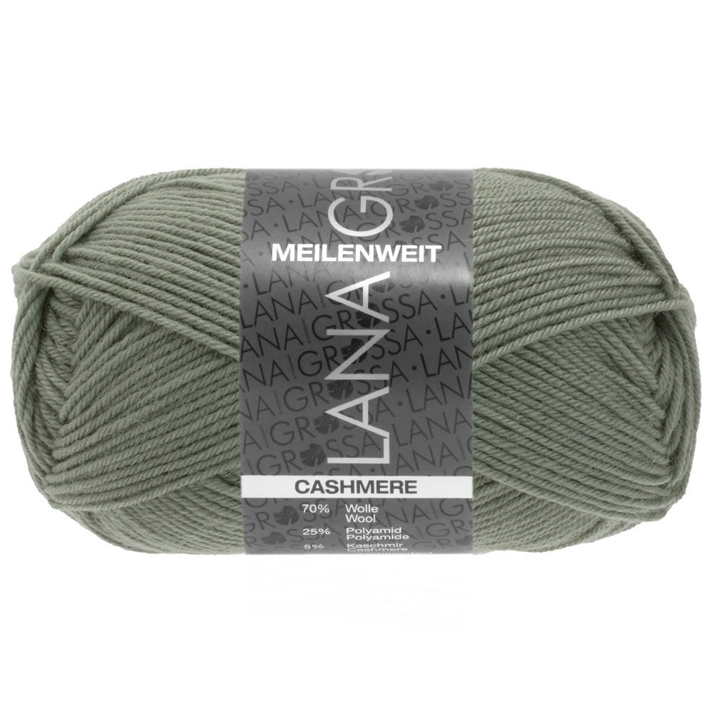 Meilenweit 50 Cashmere - 45 Kakigrön - UTGÅTT - Butik Maglia