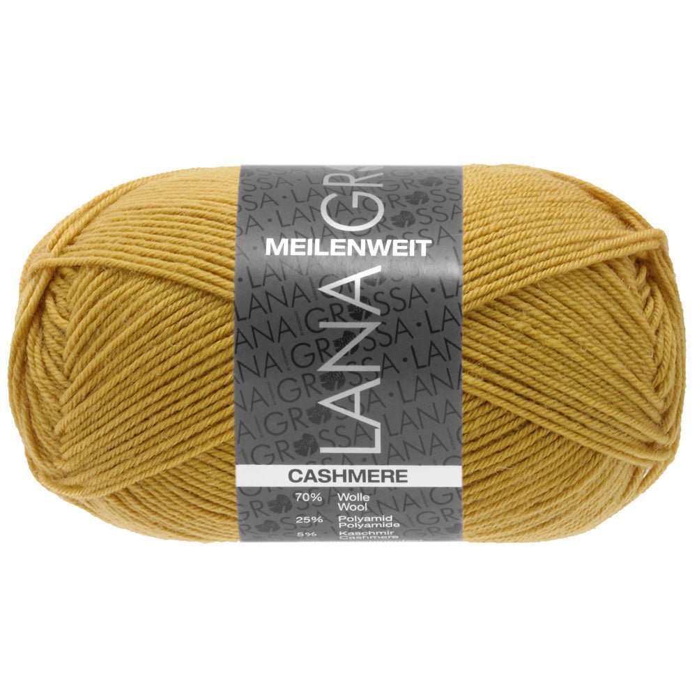 Meilenweit 50 Cashmere - 46 Curry - Butik Maglia