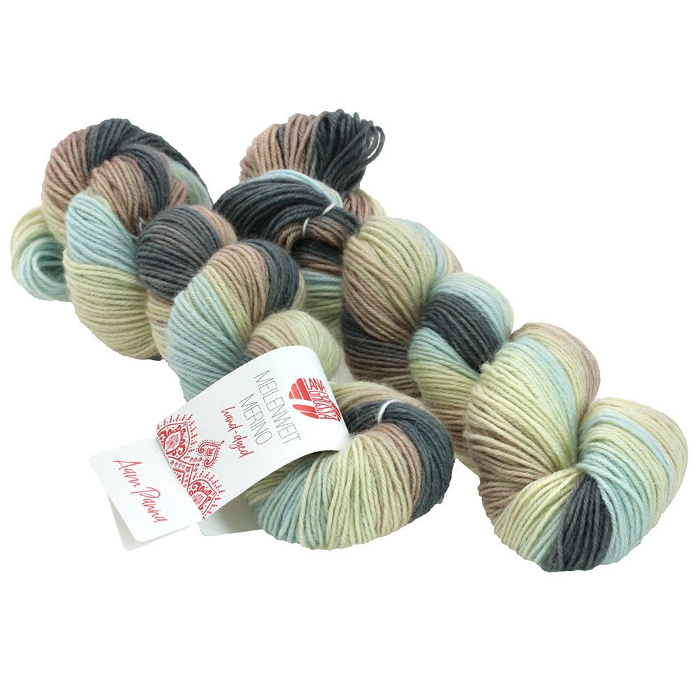 Meilenweit 50 Merino Handdyed - 202 Aam Panna - Butik Maglia