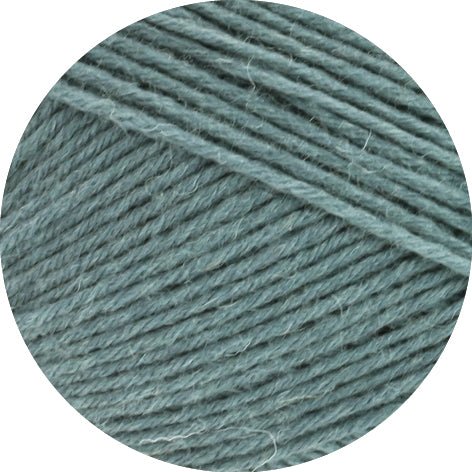 Meilenweit 6 - F 150 Merino Uni/Melange - Grönpetrol - UTGÅTT - Butik Maglia