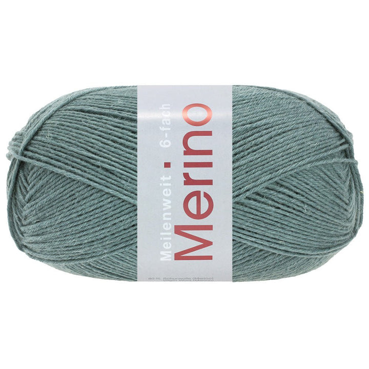 Meilenweit 6 - F 150 Merino Uni/Melange - Grönpetrol - UTGÅTT - Butik Maglia