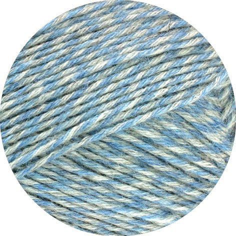 Meilenweit 6 - F 150 Mouliné - Ljusblå/ecru - Butik Maglia