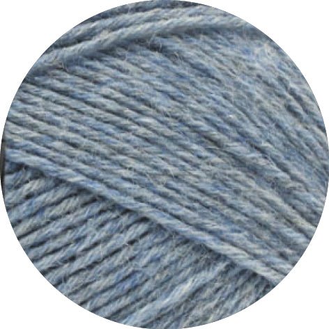 Meilenweit 6 - F 150 Uni/Melange - 9226 Ljusblå melerad - Butik Maglia