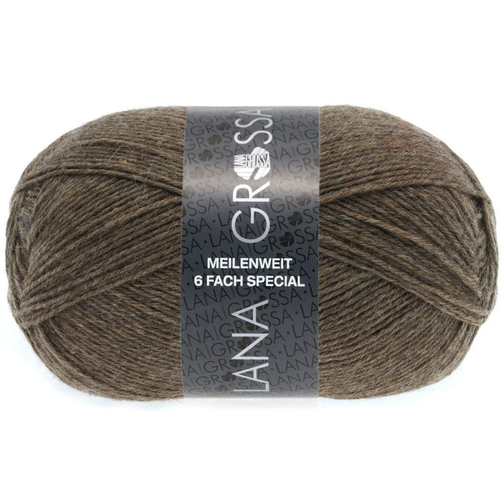 Meilenweit 6 - F 150 Uni/Melange - Brun - Butik Maglia