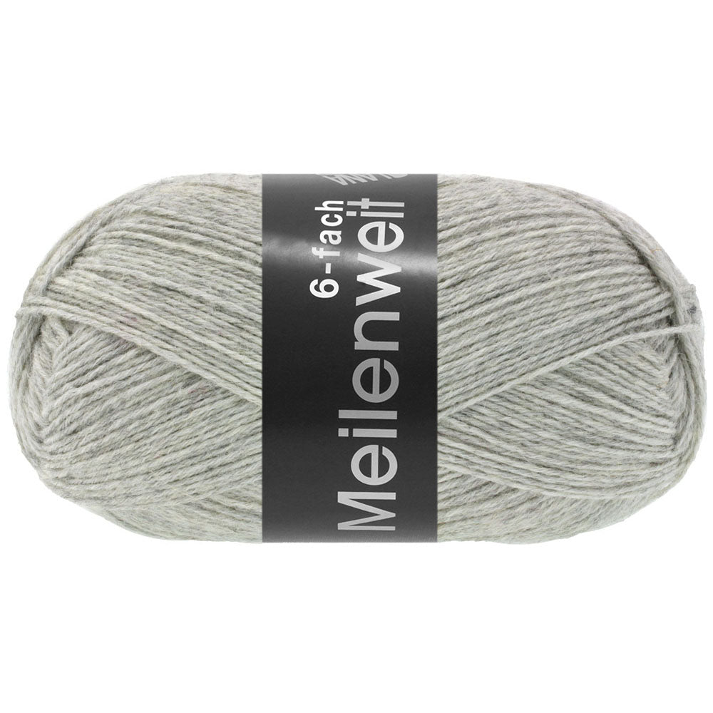 Meilenweit 6 - F 150 Uni/Mélange Grå - Butik Maglia