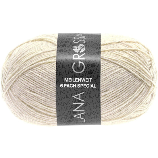 Meilenweit 6 - F 150 Uni/Melange - Natur - Butik Maglia