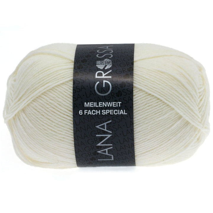 Meilenweit 6 - F 150 Uni/Melange - Vit - Butik Maglia