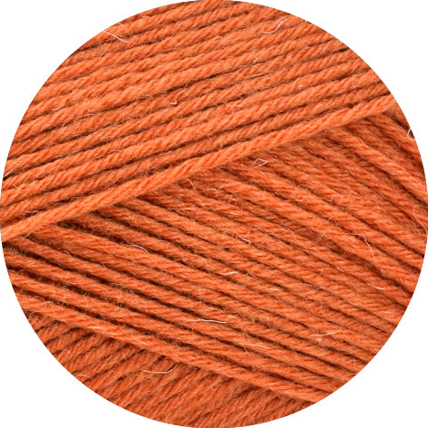 Meilenweit 6-F 150 Merino Uni/Melange - Rost - UTGÅTT