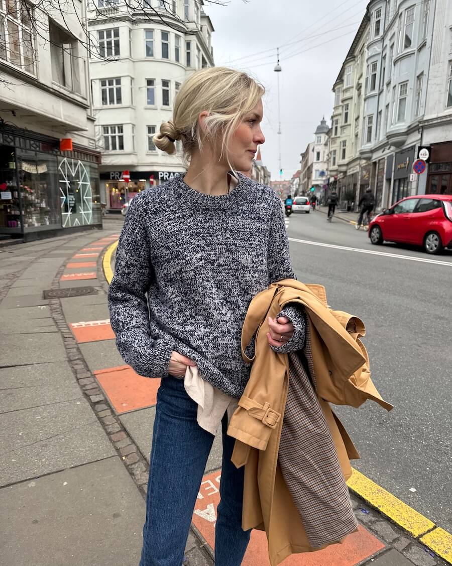 Melange Sweater - Butik Maglia