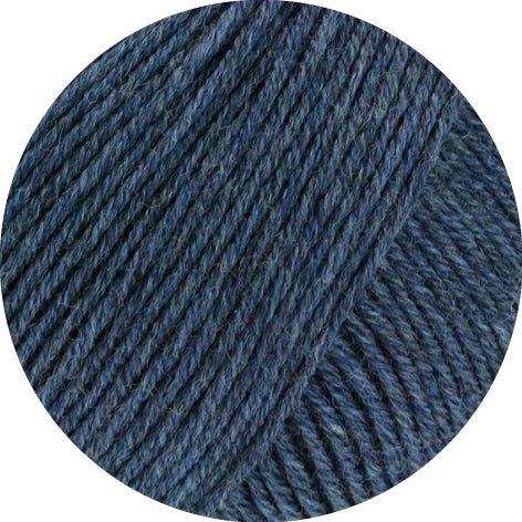 Merino Superiore - 22 Jeansblå - Butik Maglia