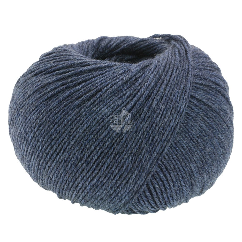 Merino Superiore - 22 Jeansblå - Butik Maglia