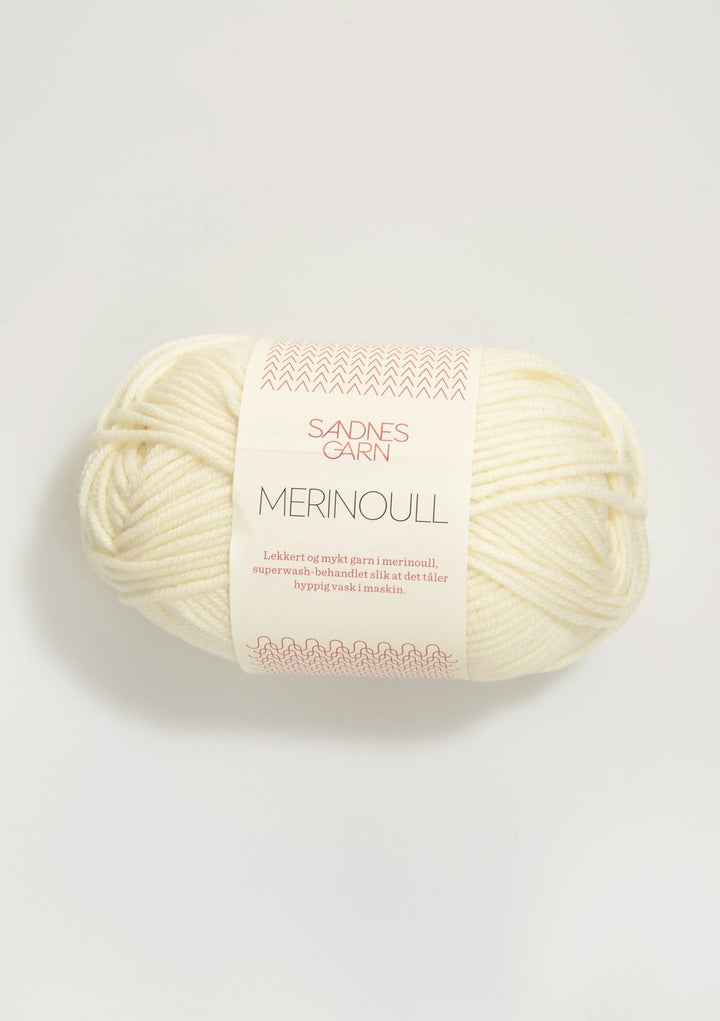 Merinoull - 1002 Vit - Butik Maglia