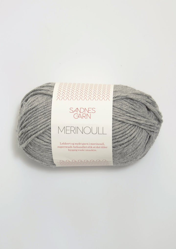 Merinoull - 1042 Ljus grå - Butik Maglia