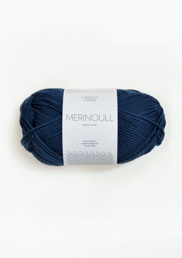 Merinoull - 6062 Mörkblå - Butik Maglia