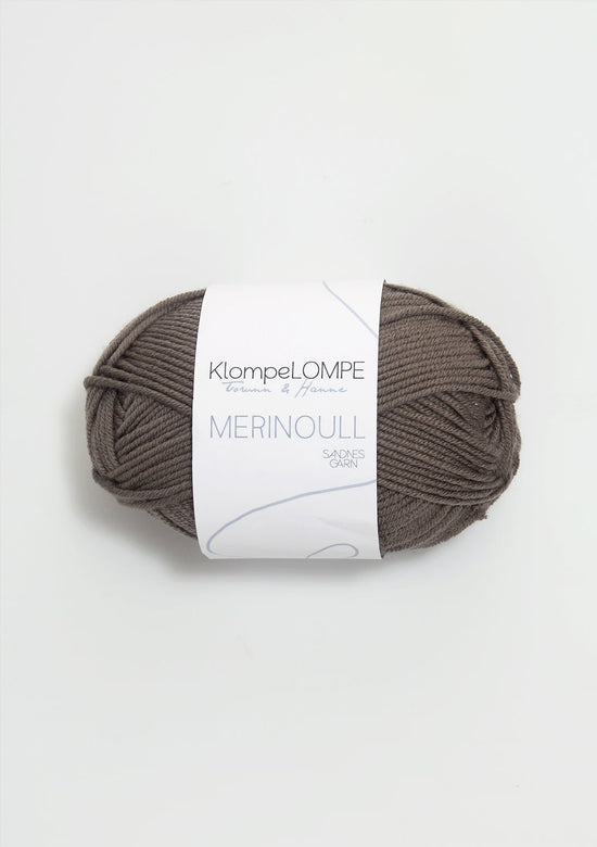 Merinoull KlompeLompe - 2652 Gråbrun - UTGÅTT - Butik Maglia