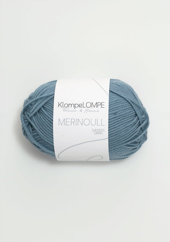 Merinoull KlompeLompe - 6033 Jeansblå - Butik Maglia