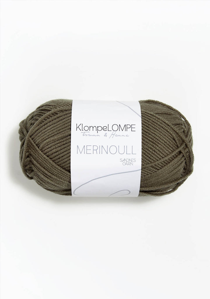 Merinoull KlompeLompe - 9851 Ljus Dimmigt Oliv - Butik Maglia