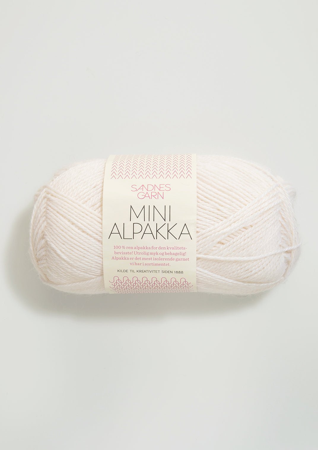 Mini Alpakka - 1001 Optisk vit - Butik Maglia