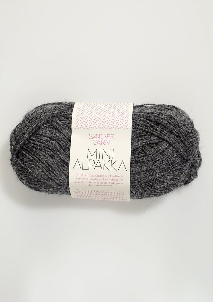 Mini Alpakka - 1053 Mörkgrå - Butik Maglia