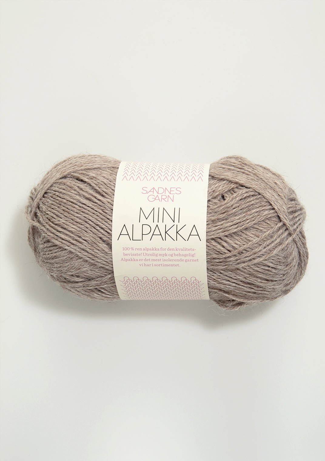 Mini Alpakka - 2650 Gråbeige melerad - Butik Maglia