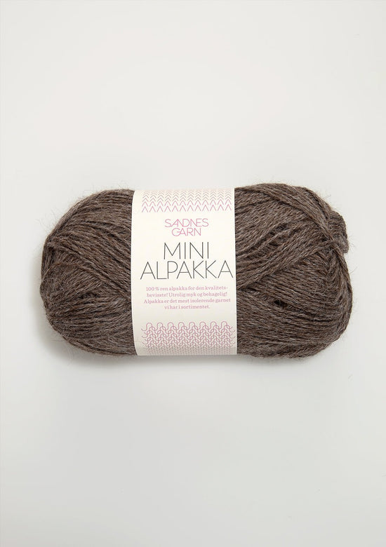 Mini Alpakka - 2652 Mellanbrun - Butik Maglia