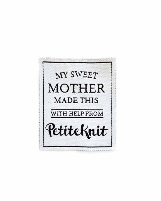 "My Sweet Mother Made This" - Label - Butik Maglia