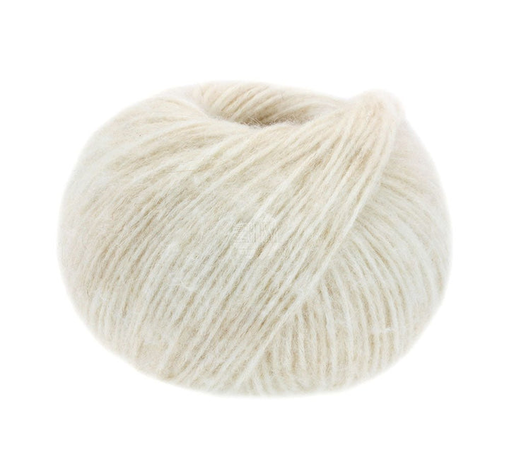 Natural Alpaca Pelo - 005 Vit/Ljusbeige melerad - Butik Maglia