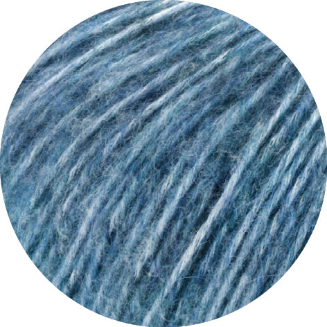 Natural Alpaca Pelo - 035 Mörkpetrol mel.