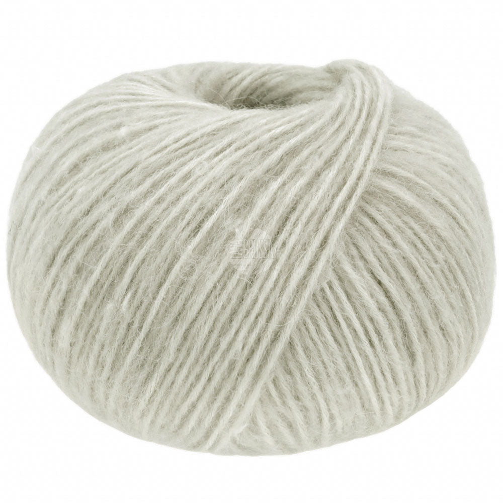 Natural Alpaca Pelo - 036 Råvit/ljusgrå