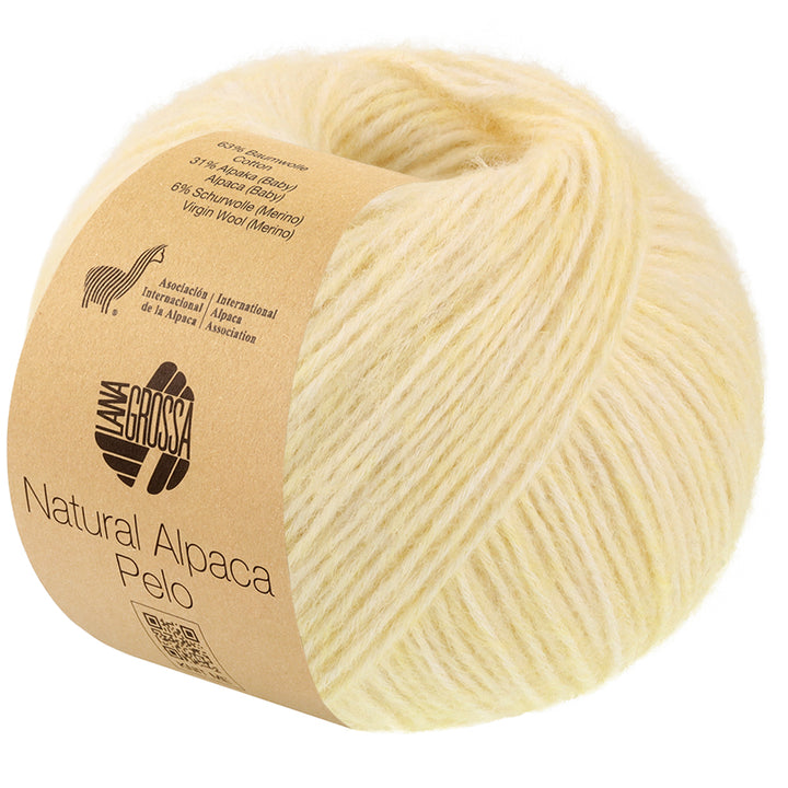 Natural Alpaca Pelo - 039 Vanilj Melerad