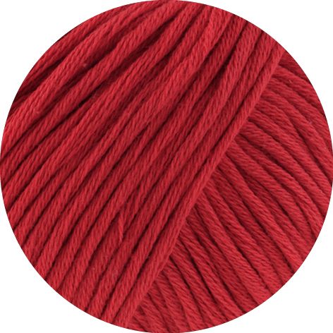 Natural Cotton GOTS - 007 Röd - Butik Maglia