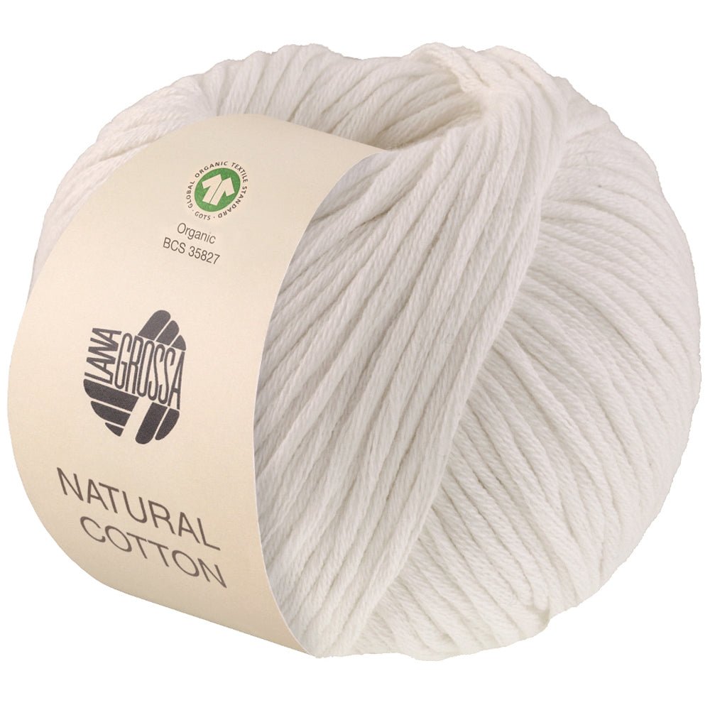 Natural Cotton GOTS - 017 Vit - Butik Maglia