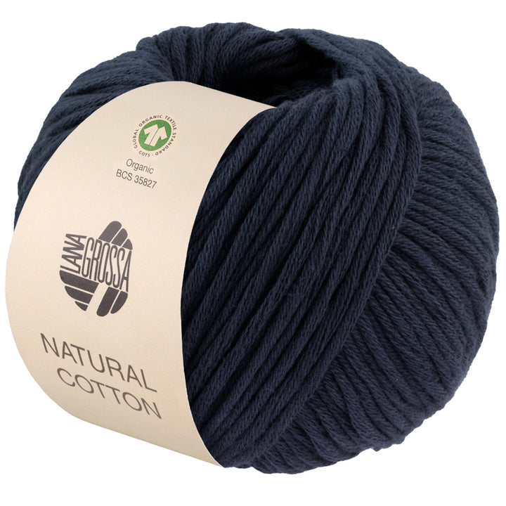 Natural Cotton GOTS - 015 Mörkblå