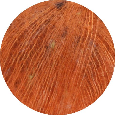 Natural Superkid Tweed 611 - Rostorange - UTGÅTT - Butik Maglia