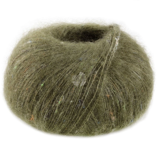 Natural Superkid Tweed 616 - Oilvgrön - Butik Maglia